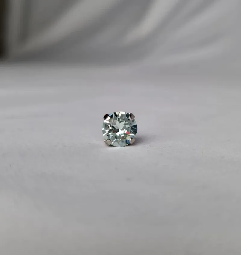 Otto Schumacher Tiffany Stock Pin - Sky Blue